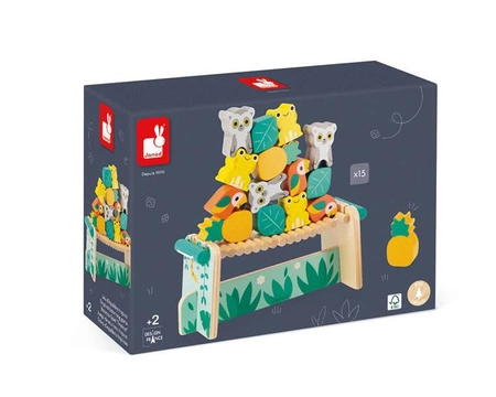 Drewniana gra balansowa Tropik 2+, Janod