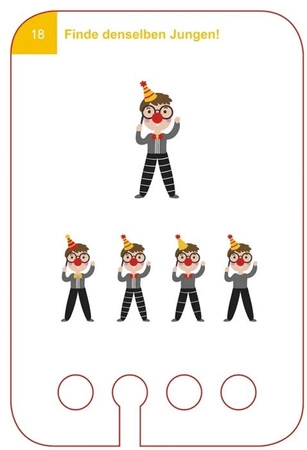 WiemTo Karty dla Dzieci 4+ Percepcja Wzrokowa Zadania