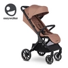 Easywalker Jackey XL Przestronny, samoskładający się wózek spacerowy z kołami XL Pecan Brown