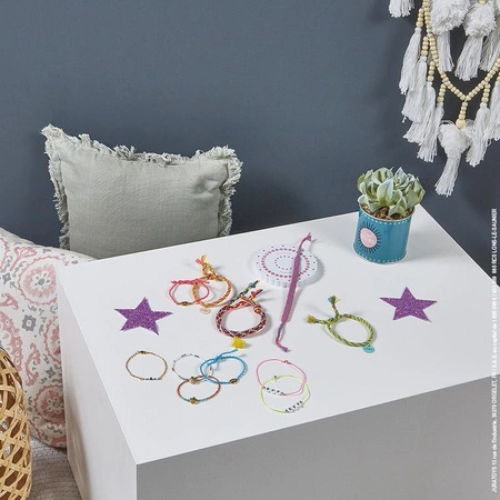 Zestaw do tworzenia biżuterii Bransoletki przyjaźni 8+, Janod