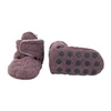 Lodger Polarowe buciki kapcie z antypoślizgową podeszwą wrzosowe Fleece Mauve 12-18 m