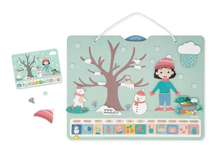 Kalendarz pory roku magnetyczny 3+, Janod