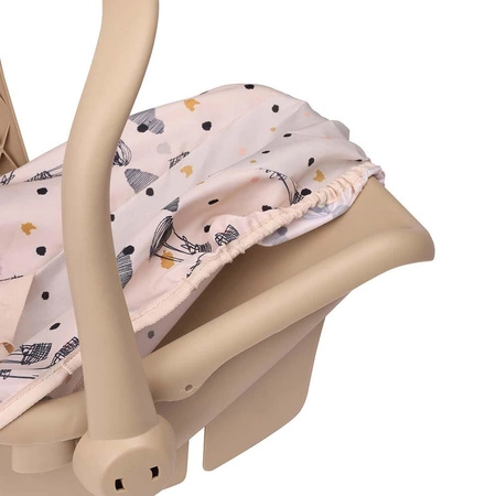 Fotelik samochodowy dla lalki Skrallan