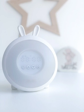 Królik Lampka Budząca Światłem Biała Rabbit&Friends