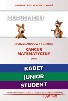 Matematyka z wesołym kangurem - Suplement 2024