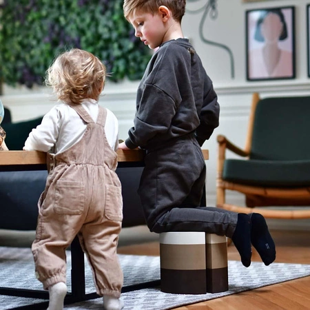 Zabawka do rozwoju motoryki Ryba bObles Sand grey