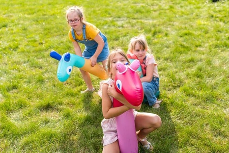 QUUT Dmuchany makaron do pływania Żyrafa