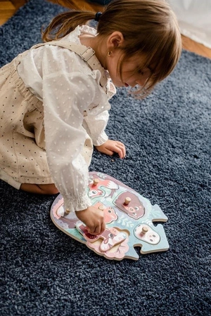 Puzzle drewniane Wesoły Las, Janod