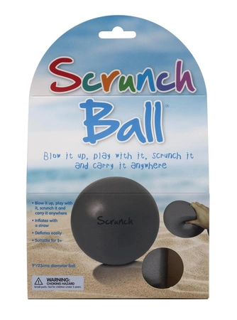 Piłka Scrunch - Pastelowy Żółty