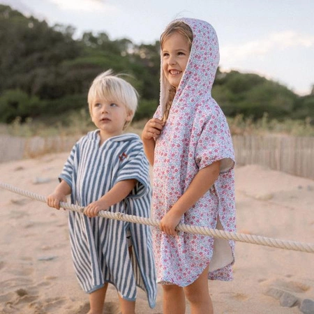Little Dutch Poncho plażowe Sunny Flowers