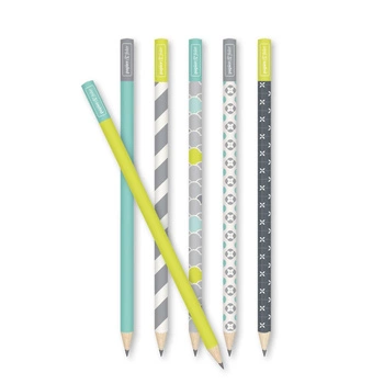 Zestaw Ołówków Ozdobnych, Pastelowe, 6 szt.