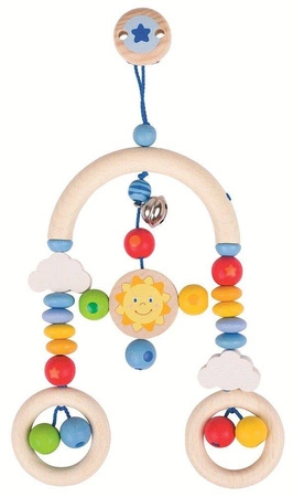 Mini trapez, Słoneczko na bezchmurnym niebie, 736420-Heimess, zabawki dla niemowlaków