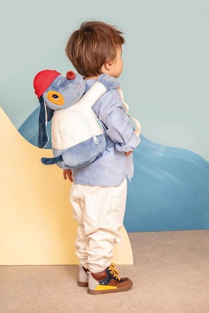 Lilliputiens Miękki plecak przytulanka Piesek Jules