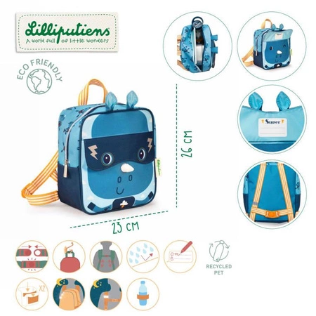 LILLIPUTIENS Plecak Super Nosorożec Marius