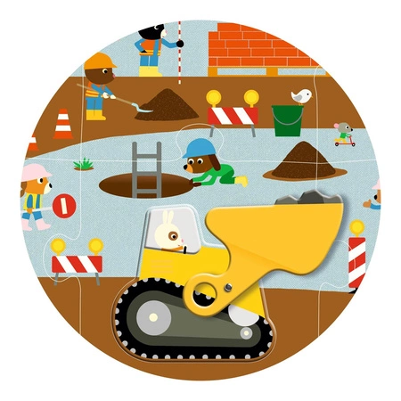 Puzzle kartonowe gigant PLAC BUDOWY DJ07167