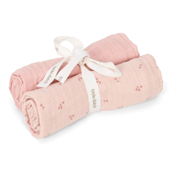 Little Dutch Otulacze muślinowe 70x70 cm Forest Treasures & Sage