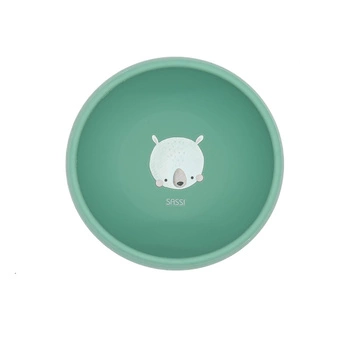 Miska silikonowa z przyssawką Miś SASSI