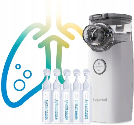 KATAREK Helpmedi NebuCare Max zestaw do nebulizacji nebulizator