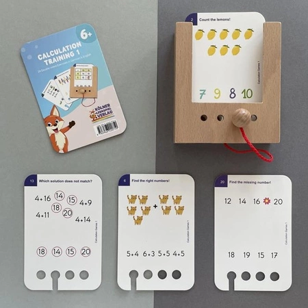 WiemTo Pudełko i 6 Zestawów Kart. Zestaw dla dzieci 6+