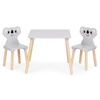 Zestaw mebli dla dzieci stolik + 2 krzesła koala ECOTOYS