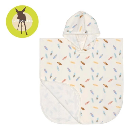 Lassig Poncho dla dzieci z filtrem UV80 Splash & Fun Deski surfingowe sea salt