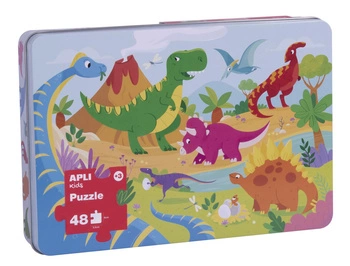 Puzzle XL Apli Kids - Dinozaury 3+