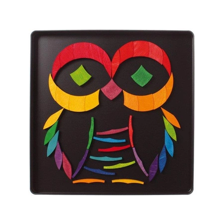 Układanka magnetyczna Tęczowa Spirala, 5+, Grimm's