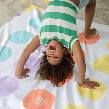 QUUT Dwustronny ręcznik plażowy PlayTowels XL (180 x 180cm) Balancing Game