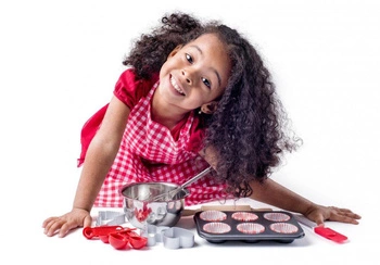 Zestaw do pieczenia mufinek w kuferku