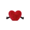 Serce Czerwone 13 cm