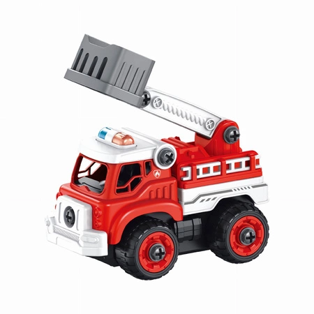 BUKI Wóz strażacki do skręcania Zdalnie Sterowany