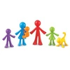 Figurki do nauki liczenia i rozpoznawania kolorów, Rodzina, Zestaw 72 szt.