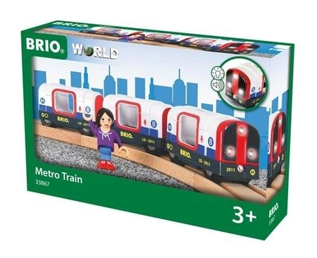 BRIO World Metro – Światła i Dźwięk
