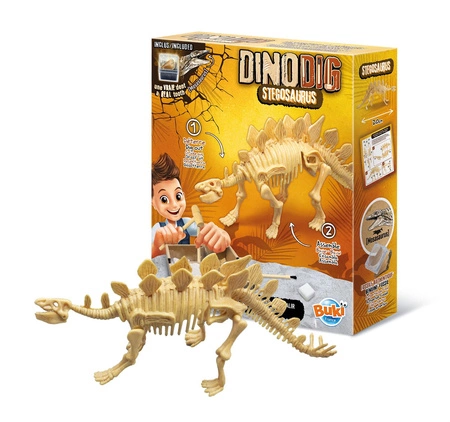 Display Mały paleontolog - 10 szt dinozaurów 445