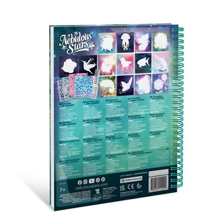 Wyklejanka – obraz po numerach 8+ M Marinia Nebulous Stars