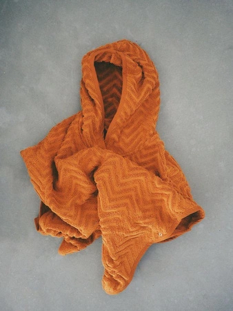 Filibabba Poncho Zigzag Rust