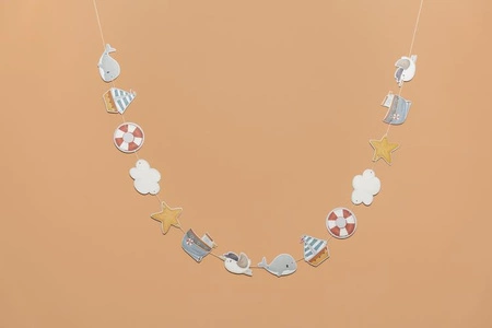 Little Dutch Kartonowa girlanda dekoracyjna Sailors Bay FSC LD4774