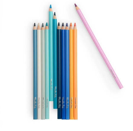 Zestaw 12 kredek NIEBO z kartami 712614