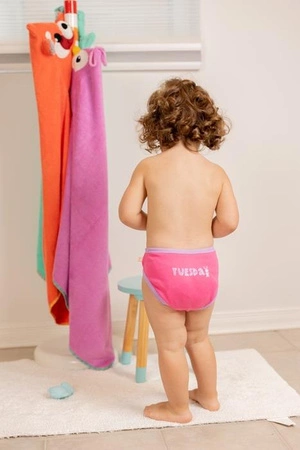 Zoocchini Majtki Dziewczęce Dni Tygodnia 5-6 lat – 7 szt.