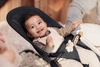 BABYBJORN - leżaczek BLISS MESH - Czarny + Zabawka Googly Eyes Black and White