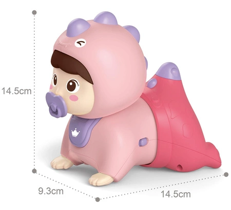 WOOPIE BABY Raczkujący Bobas Zabawka z Melodiami Świecąca