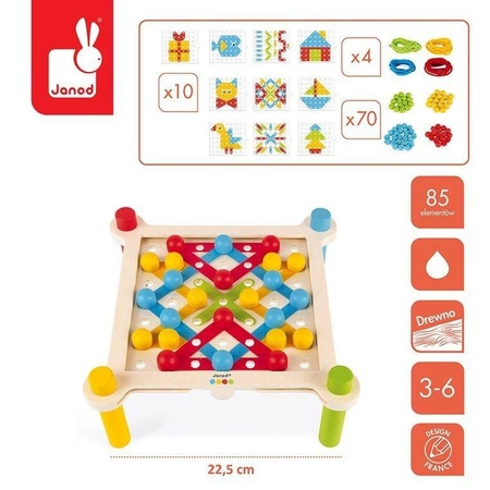 Drewniana układanka Przeplatanka Essentiel, Janod