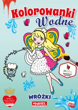 Wróżki. Kolorowanka wodna
