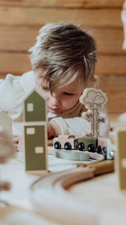 Drewniana kolejka, tory Micki Premium