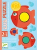 Gra karciana dla maluchów puzzle DJ05060