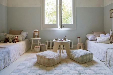 Dywan bawełniany Kitchen Tiles Blue Sage 120x160 cm Lorena Canals