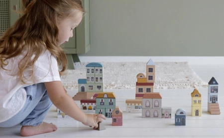 Little Dutch Zestaw miasto 50 el. LD4493