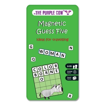 Gra magnetyczna The Purple Cow - Zgadnij Pięć