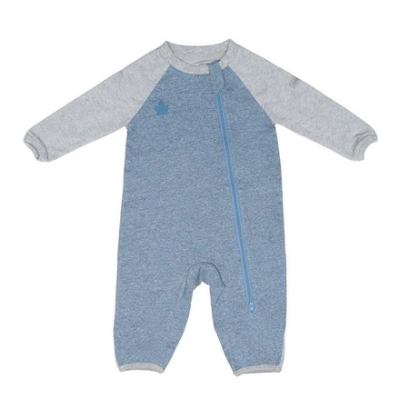 Juddlies Organic Raglan Pajacyk Blue S