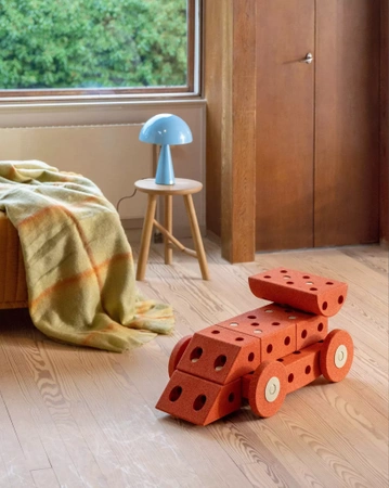 MODU - block angle - sensoryczny blok piankowy, pomarańczowy